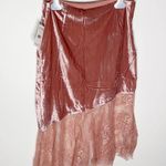 Free People my Lacey velvet midi lace hem skirt Photo 1