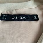 ZARA Faux Leather Combination Blouse Photo 13