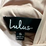 Lulus Blush Pink Maxi Dress Size S – Deep V Photo 2