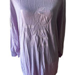 Gap Love Lilac Sweatshirt Tunic Lounge Dress – Size L Purple Size L Photo 0