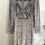 Kimchi Blue  Silver Dress EUC Photo 4