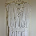 Rails  Ashlyn Stripe Linen Blend‎ Midi Dress, Medium, White Photo 3