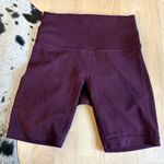 Lululemon Wunder Train High Rise Short 8” In Heathered Cassis Size 6 Photo 2