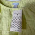 Eberjay Eberjey Lucia Off Shoulder Teddy Romper Yellow NEW Photo 5