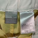 Nike VTG Y2K  71 Yellow Ankle Track Pants Athletic Nylon Zip Pockets Women's S Photo 8