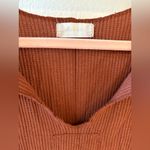 Altar'd State Altar’d state orange oversized cropped sweatshirt top Photo 1