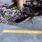 Vera Bradley Plum Petals Quilted Hipster Crossbody Bag Adjustable Strap Clean Photo 9