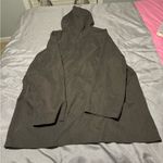 She & Sky Black Raincoat Classic Tailored Design Photo 1