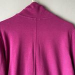 Puma  sz L fuchsia‎ pink diagonal zip sweat coat Photo 7