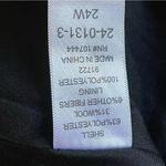 Jessica London Women’s Wool Blend Peplum Coat Jacket Plus Size 24W Black Photo 7