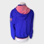 Nike Vintage 90s International Half-Zip Windbreaker Jacket Blue Pink Size M Photo 5