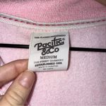Key West Florida Super Soft‎ Athletic Sweater Sporty Quarter Zip Sweatshirt Pink Size M Photo 2