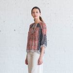 Ulla Johnson 100% Silk Georgette Aix Peasant Photo 1