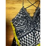 ASTR  Women’s Small Black Nude Lace Low Back Backless  Dress Cocktail Party Dress Photo 1