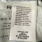 RVCA Women's Jeans Size 27 Denim Mid Rise Narrow Relaxed Fit Distressed Photo 4