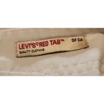 Levi's Red Tab Khaki Shorts Casual Everyday Wear Pockets Size 16x5 Photo 2