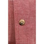 L.L. Bean Pink Cotton Short Sleeve Button Down Shirt Pink Men's Photo 3