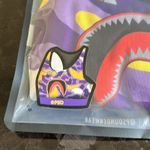 PSD Women's Sports Bra in Purple, Yellow, and Red Purple Size XL Photo 2