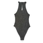 Divided H&M Silver Shimmer Bodysuit Size XS Photo 2