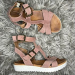 Sundance  pink suede strappy gladiator sandals EU size 40 US 9.5 Photo 1