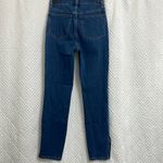 Madewell  11" HighRise Roadtripper Skinny Jeans Slit-Hem Edition Size 24 Photo 3