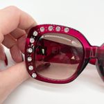 Juicy Couture  Women Perie Sunglasses Oversized Rhinestone Y2K Diva Glam 100 UV Photo 6