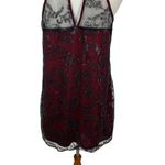 Altar'd State  Maroon Lace Sleeveless Mini Dress Small Cottagecore Boho Photo 6