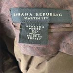 Banana Republic  Women's Chocolate Brown Wool Blend Dress Pants Size 8 Petites Photo 5