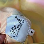 PLUSH Watercolor Sunset Maxi Dress NWT in Small Photo 1