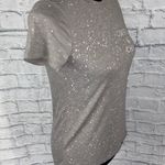 Women’s short sleeve Crewneck hi low tee w/saying coffee & chill women sz S Multiple Photo 3