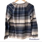 Eddie Bauer  Women’s Cotton Roll Hem Striped Sweater Medium M Photo 1