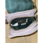 dayaday Leather‎ Suede Purse Handbag Brown 6.5"x6"x2.5" Photo 4