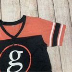 Brooks Garth  World Tour Fitted T-Shirt Women's Large Orange Black Short Sleeve Photo 8