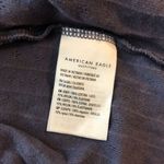 American Eagle  Womens Lace Trim Pointelle V-Neck Crop Cami Top Size M Photo 3