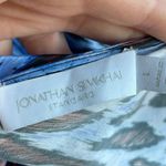 Jonathan Simkhai Standard Eliza leopard print cutout satin midi slip dress large Photo 12