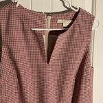 W By Worth  PINK CHECKERED SHIFT DRESS WOMENS SIZE 4 NEW
WITH TAGS Photo 2