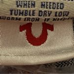 True Religion  Stella skinny low rise jean with orange logo pockets Size 27 EUC Photo 13