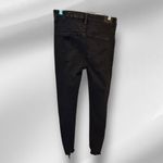 American Eagle American Eagle Super Hi-Rise Black Destroyed Jeans Photo 4