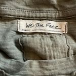 We The Free FP Long Sleeve Top Color Heathered Green Size XS P2P 21.5” NWOT Photo 5