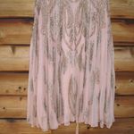 Mac Duggal   5434 Short Sleeve Beaded A-line Tea Length Dress Photo 9