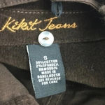 Kikit jeans ladies jacket S Brown Photo 9