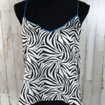 Topshop Zebra Print Camisole Tank Top Cami NWT 8 Photo 2