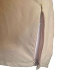 Veronique Young for W Cream Flowy Asymmetrical Maxi Skirt Flounced Hem Size 6 Photo 5