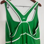 Diane Von Furstenberg Diane Von‎ Furstenberg Green Racerback Full Length Bodysuit Photo 4