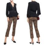 Joie  Marcena python snakeskin 4 business casual ankle pants Photo 1