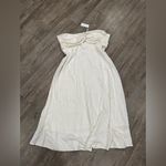 Petal and Pup  Cream Strapless Dress Photo 3