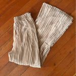 Japna  Beige Elastic Waist Trousers Photo 2