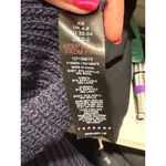 Topshop Women's Navy Ribbed Turtleneck Sweater XS Photo 3