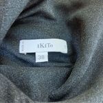 iKiTo Vtg‎ Women's Dress Sz 38 S Black Shimmer Embellished Mini Photo 5