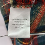 Tartan Plaid Scarf Wrap Fringe 52" x 55" Gold Red Green Preppy Cozy Soft Classic Photo 5